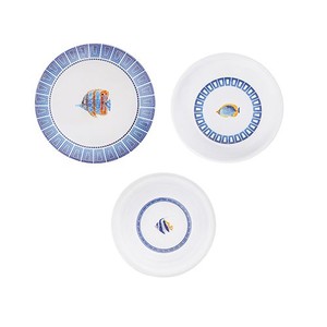 Promosyonlu Kırılmaz Tabak Takımı, Mosaic,  4 Kişilik