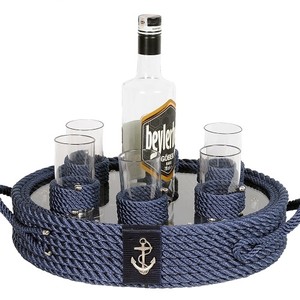Rakı Bardaklı Tepsi